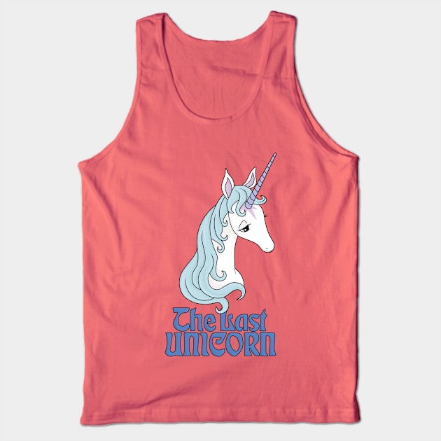 The Last Unicorn Tank Top by valentinahramov